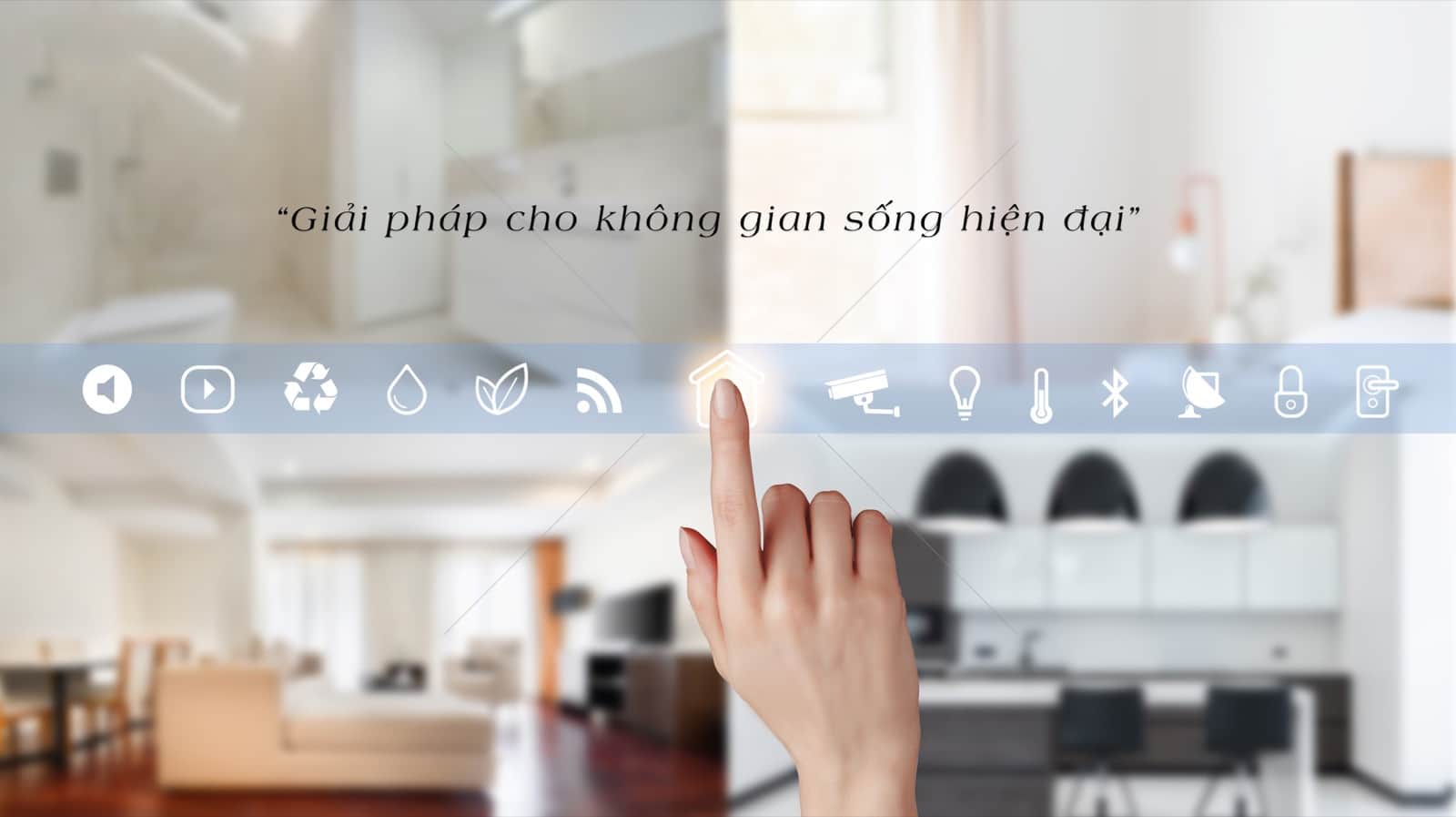 Công tắc thông minh ACIS điều khiển không gian sống