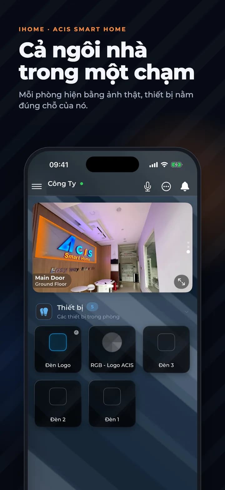 iHome iPhone — Cả ngôi nhà trong một chạm