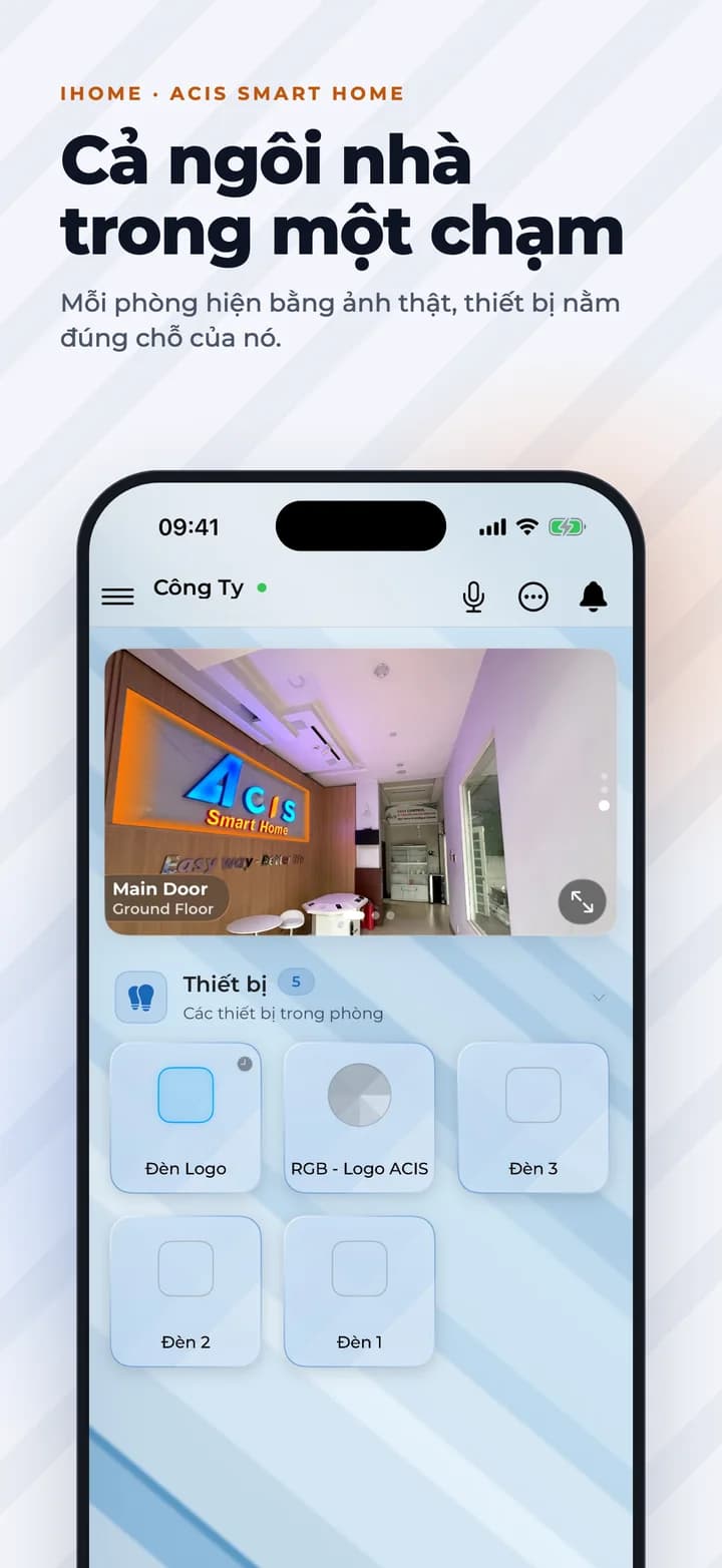 iHome iPhone — Cả ngôi nhà trong một chạm