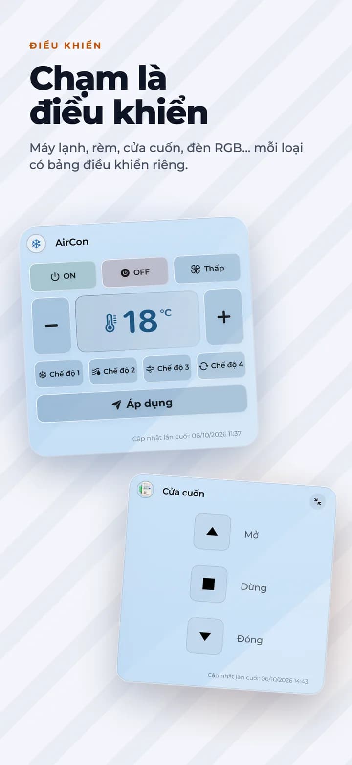 iHome iPhone — Chạm là điều khiển