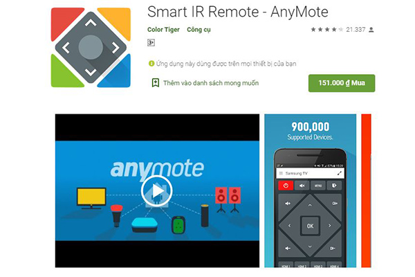 Smart IR Remote AnyMote